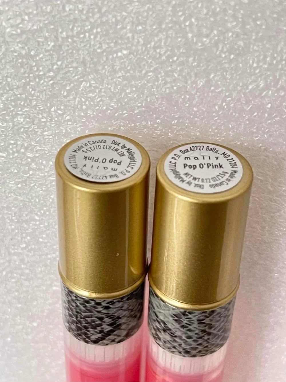 Mally Beauty High Shine Liquid Lipstick Lipgloss- Pink Pop